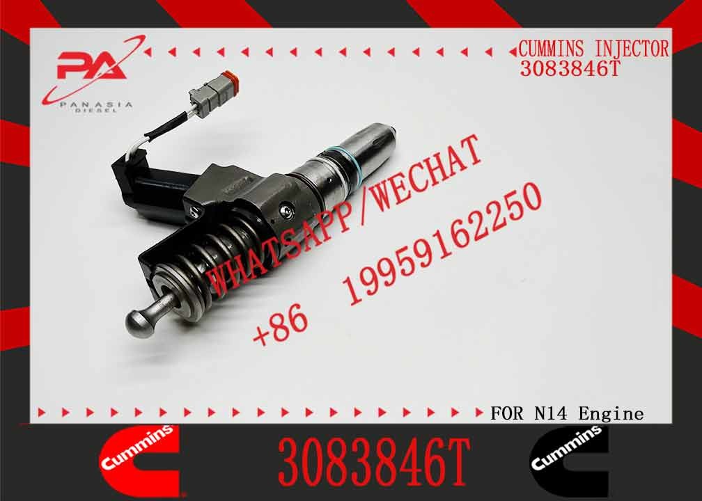 Common Rail Diesel Fuel Injector 3411767 3083846T For Cummins QSN14 N14