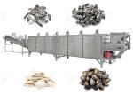 Automatic Nuts Roasting Machine For Sunflower Pumpkin And Watermelon Seeds , 300