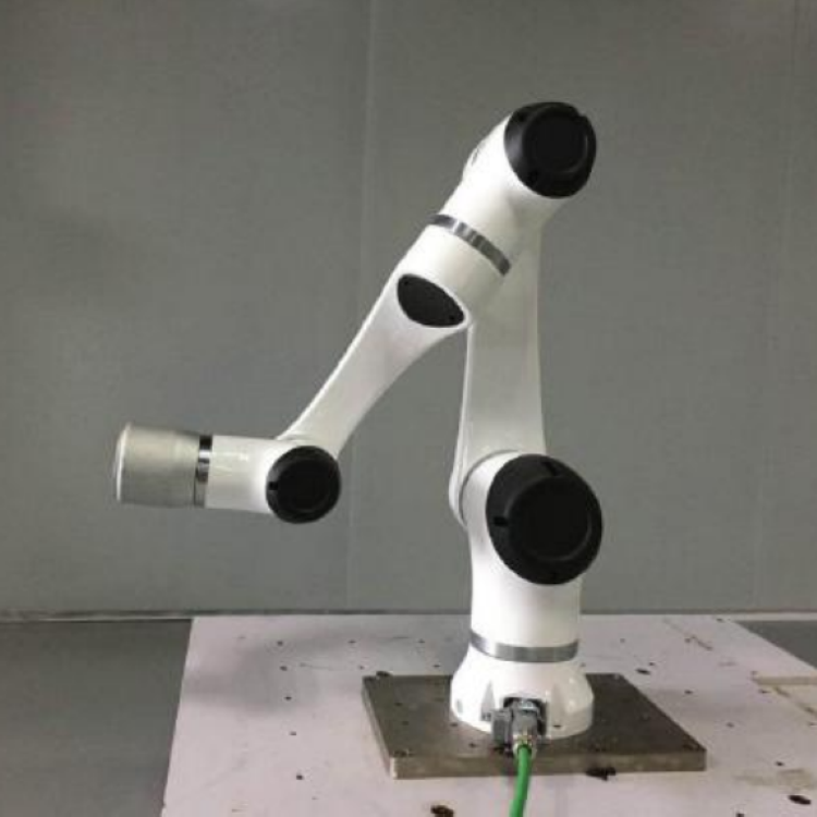 Robotic Arm Manipulator Of Elfin E05-L Collaborative Universal Robot Used For The Lock Screw