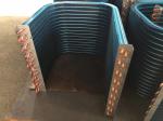 Flat Aluminium Finned Tube Heat Exchanger Condenser Coil Cooler