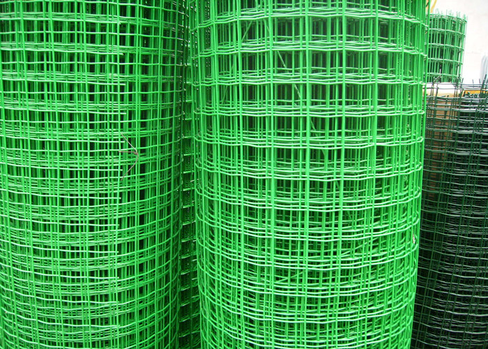 1" x BWG18 Polyvinyl chloride Wire Mesh Fencing Rolls