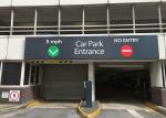 Outdoor P10 Parking LED Display EN12966 Car Counting Systems
