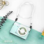 3.7V Mini Portable Usb Rechargeable Fan 12.6*8.6*4cm Three speed Wind Power