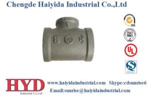 China TEE NPT thread malleable iron pipe fitting cast iron UL factory factory