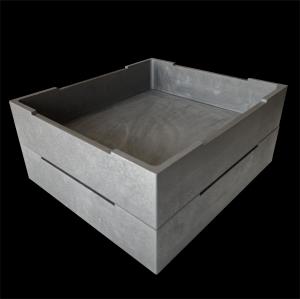 China customized Kiln Furniture Special Graphite Sagger And Crucible For Lithium Iron Phosphate And Graphite Anode Electrode on sale