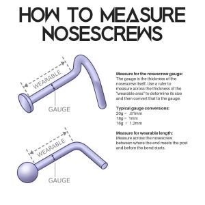 Polished Titanium Nose Jewelry Cz Nosescrew Titanium Prong