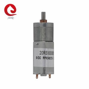 China JQM-20RS180 Custom 3V 6V Brush Spur Gear DC Motor For Slot Machine Cash Counter Safe Box factory