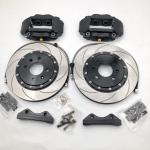 295*24mm 4 Pot Brake Kit Caliper Aluminum 16in Rim Front Wheel