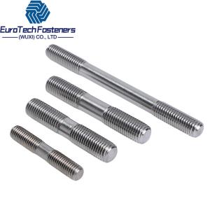 China DIN 938 939 940 835 Double End Stud Bolt 10.9 12.9 M10x20 M16x50 M20x45 A2 A4-70 factory