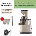 Electric Power Source Big Mouth Stainless Steel Slow Juicer Machine