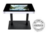 Movable WiFi Support LCD Touch Screen Table 1920x1080 For Sitting Room