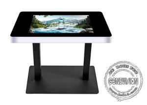 China Movable WiFi Support LCD Touch Screen Table 1920x1080 For Sitting Room factory