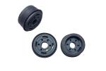 Heat Pressing Flared PTFE Banded Piston Six Holes For Car Shocks
