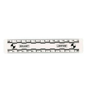 China P117 15cm white background PVC photographic evidence scale factory