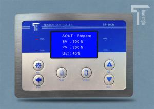 China High Precison Auto Tension Controller Analog / Digital Signal Input DC 24V ST-600M factory