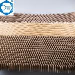 1600mm Length Paper Honeycomb Core Strip Shaped Unfolded Paper Honeycomb Door