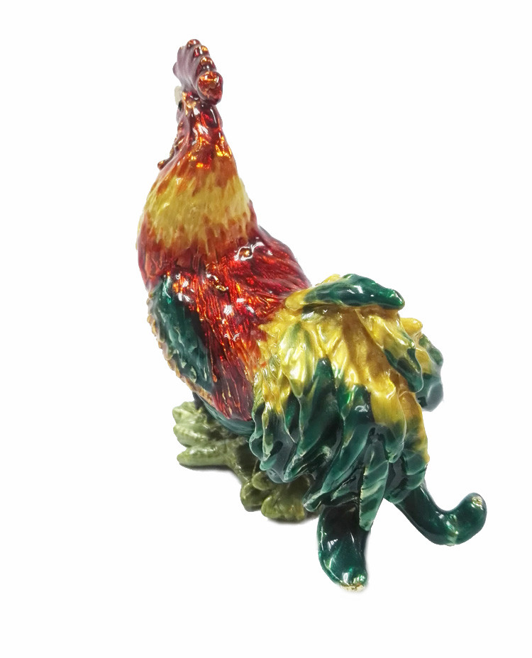 Jewlery packaging box rooster shape jewelry box rooster style jewelry box