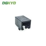 Single Ports Modular RJ11 Jack 4P4C SMD All Plastic Without Light
