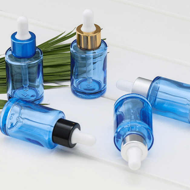 1oz 30ml eye dropper essential oil Dropper bottle glass perfume dropper bottles Blue