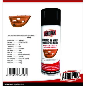 China 400ml Quick Dry Spray Paint , Automotive Aerosol Paint Direct To Plastic on sale