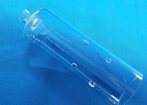 China Precise Dimension Glass Test Tubes Large Transparant 100-400 OD DiameterUv Protection Fused Quartz Tube , Silica Glass T factory
