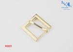 Zinc Alloy SMetal Belt Buckle Heal Bar Roller Pin Belt Buckle Light Gold Color
