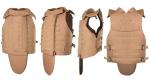 OEM Stab And Bullet Proof Vest Concealed Khaki MOLLE System