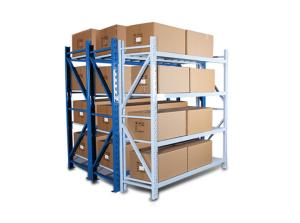 China Warehouse Light Duty Racking System L2000 * D600 * H2000mm Q235B Cold Roll Steel factory