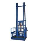 6m 1000kg Small Freight Elevator Hydraulic Industrial Goods Lift For Factory