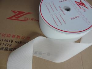 China Clear Nylon Hook And Loop Tape Roll Fastener Silk Screen For Clearing Articles factory