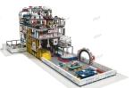 Star Wars Custom Indoor Playground 192 Squares Indoor Childrens Play Equipment