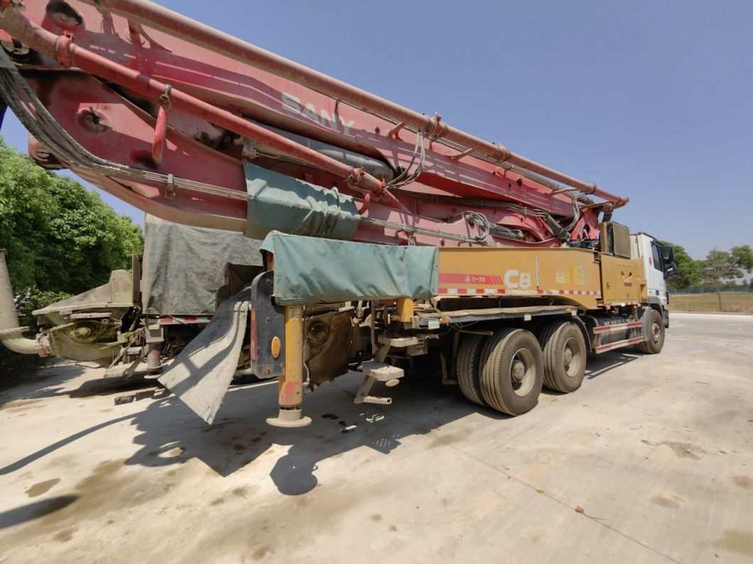 Concrete Pump Truck 49m Used Heavy Quipment Truck Concrete Pump Mercedes Benz Truck Price