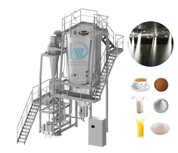 Energy Saving lpg-150 centrifugal atomizer tea spray dryer /chemical fertilizer