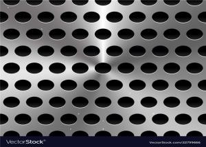 China Galvanized Perforated Metal Sheet / Punching Metal Panel Width Customized factory
