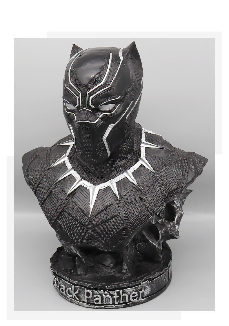 Large Marvel Resin Statue Home Desktop Decoration Ornament for 12 y Completion Degree