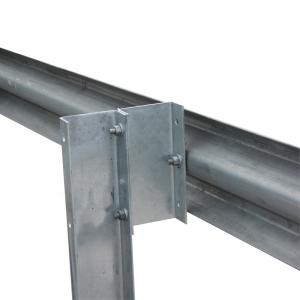 China Roadway Safety U Channel Spacer Block for Highway Expressway Crash Barrier in Africa factory