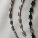 Military Concertina Razor Blade Barbed Wire Straight Razor Wire 960mm Coil