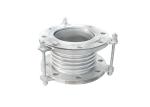 Pipe System Single Axial Expansion Joints / Shock Absorber With Tie Rods