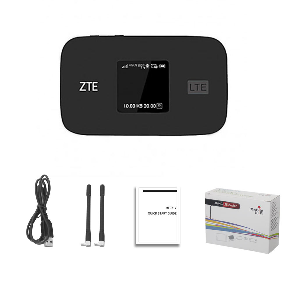 Unlocked ZTE Velocity MF971V PK MF923 Outer Wifi Portatil 4g 300mbps Router Sim