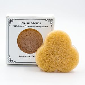 China OEM Half Ball Natural Face Cleansing Sponge Reusable Exfoliating Konjac Facial Cleanser factory