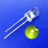 Buy cheap 5mm LED Diode 585-595nm Yellow Color 10000mcd Clear Round Lens With Flange For from wholesalers