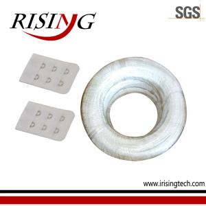 China Pass SGS Test , High quality 0.80mm Nylon coated hooks and eyes wire factory
