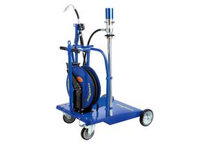 China Goodyear Heavy Duty Mobile Lubricant Oil Pump Kit with Oil Drum Trolley for 58 Gallon Drum factory