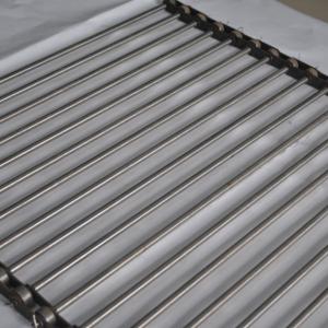 China 304 Stainless Steel Ladder Conveyor Belt Rod Chain Belt For Bread Baking factory