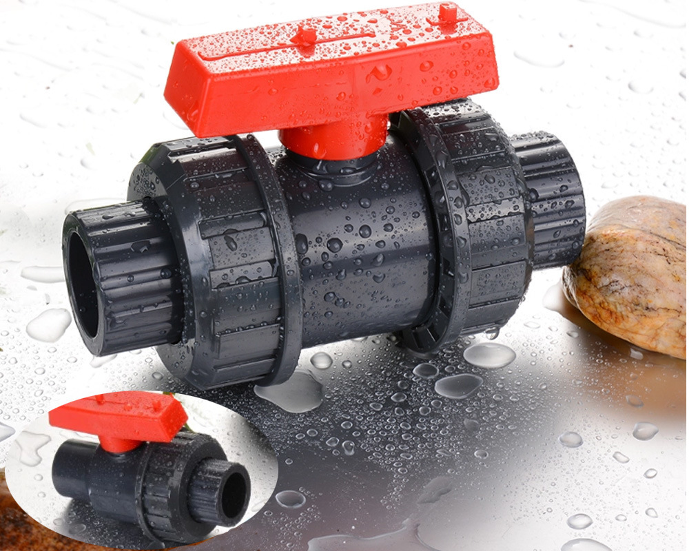 Factory Supply PVC True Union/Single Union Ball Valve for Pn16 PVC Pipe and Fitting PVC Valve
