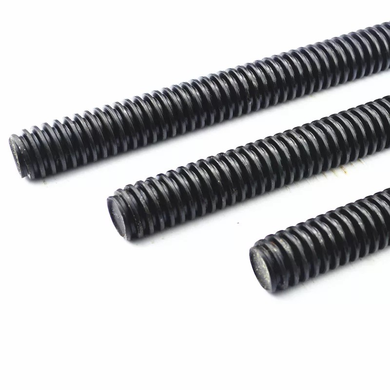 Grade 4.8 8.8 10.9 Black DIN976 Hot Galvanization Threaded Rod for Customized Support