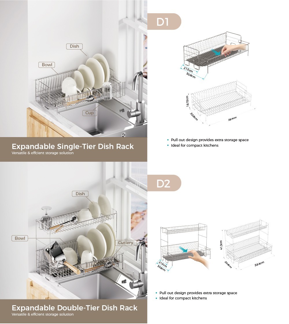 Foldable Silver Dish Rack With Compact Space Saving Design Durable Iron Construction