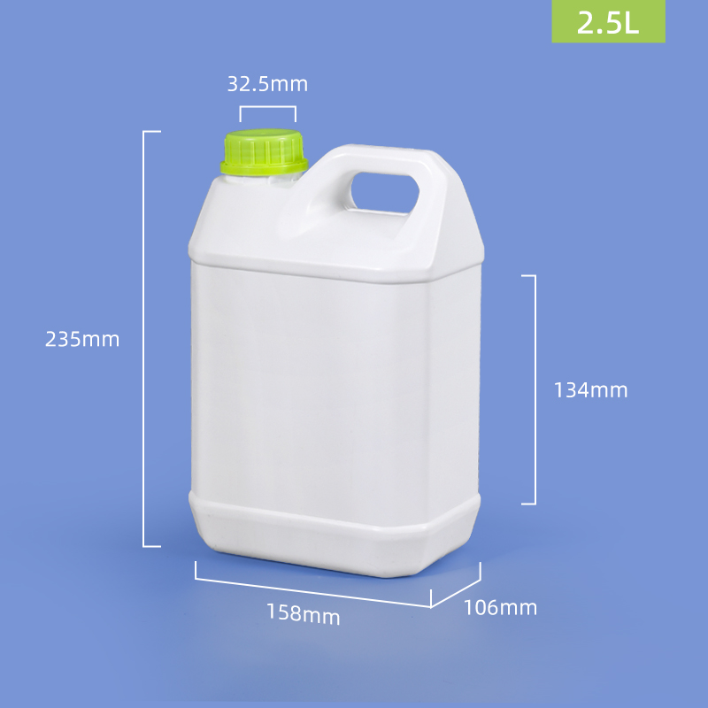 Blue Plastic Barrel Adblue Jerry Can For Oil Chemical Wine Storage Chemical Container 2L