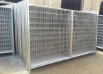 Porable Construction Fencing Panels Hot Dipped Galvanized Finished 2m x 3m