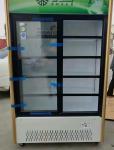 Commercial Vertical Sliding Door Beverage Display Freezer
